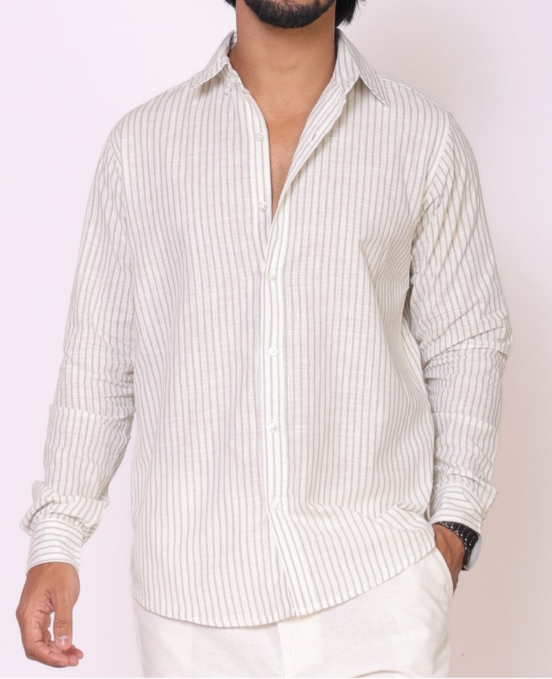 Stripe Linen Shirt