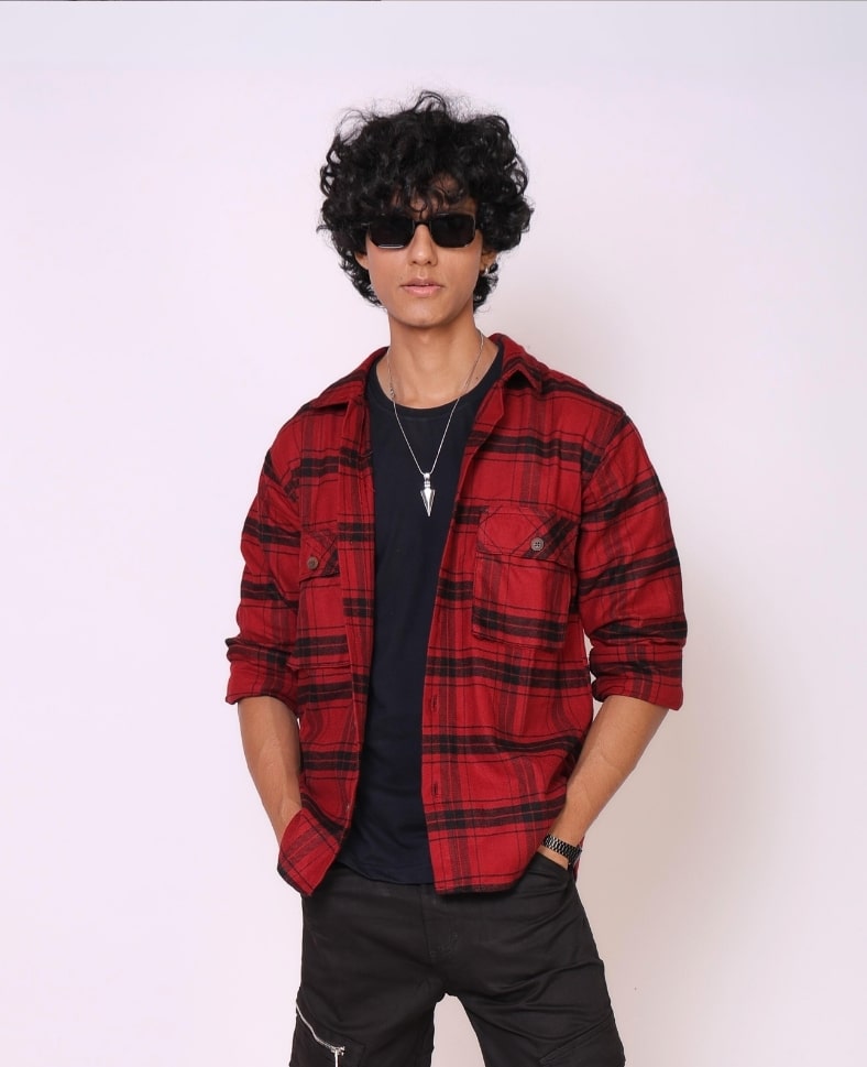 Flannel  Checked Shirt
